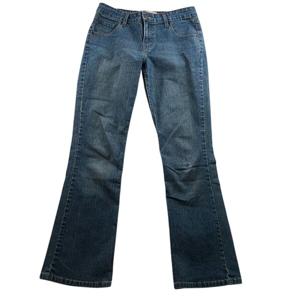 Vintage Levi's Strauss Womens Signature Jeans 6 Stretch Low Rise Bootcut Denim - Picture 1 of 15